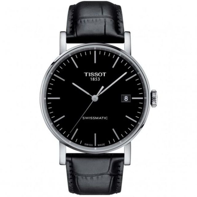 Tissot Mens Everytime Swissmatic With Black Dial