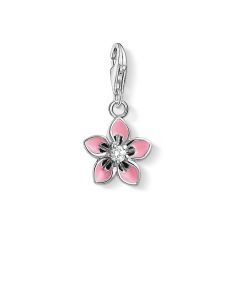 Thomas Sabo Charm Pendant Pink Flower 1354-041-9