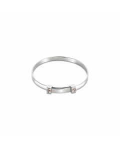 Clogau Tree of Life Insignia Silver Baby Bangle