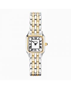 Ladies Sekonda Watch Two Tone Case, Two Tone Bracelet with White Dial  - 40125