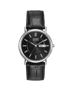 Citizen Mens Black Dial Strap Watch BM8240-03E