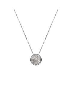 Hot Diamonds Silver Diamond Engaging Disc Pendant DP719