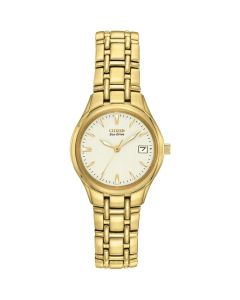 Citizen Ladies Bracelet With Gold Dial