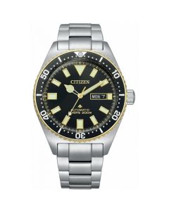 Citizen Mens Promaster Divers Automatic With Stainless Steel Bracelet